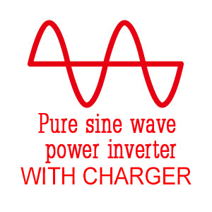 Modified Sine Wave Power Inverter With Battery Charger